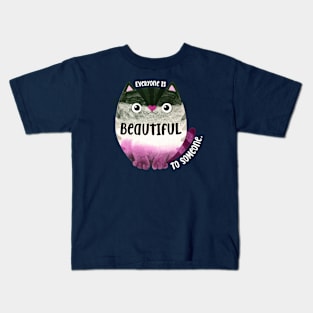 Beautiful To Someone Ace Pride Kids T-Shirt